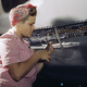 Illustration for article titled Stunning, Rare Photos of the Women Workers of WWII
